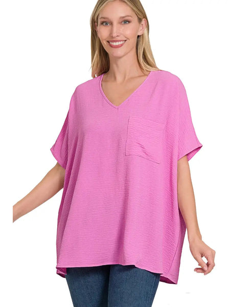 Anna Air Flow Top - Bestseller - Many Colors