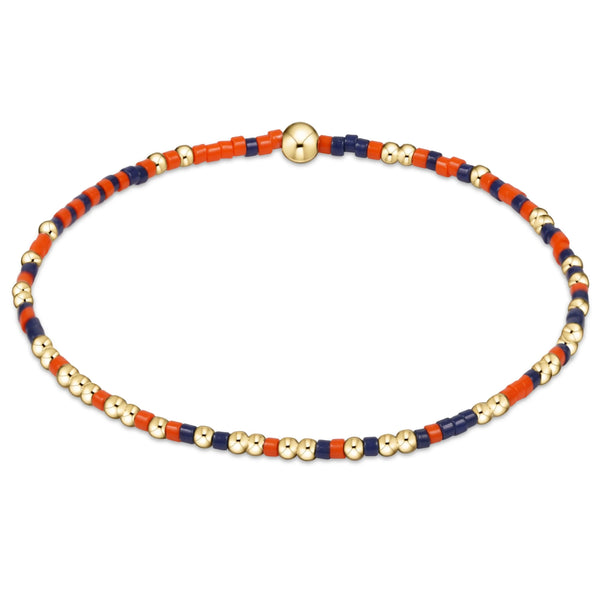 enewton Gameday Flirty Presence Bracelet - bright orange-navy