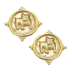 Bulldog Intaglio Studs