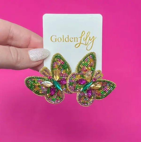 Carnival Butterfly Earrings