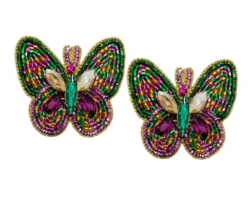 Carnival Butterfly Earrings