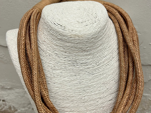 Slub - 8 Strand Necklace-Many Colors
