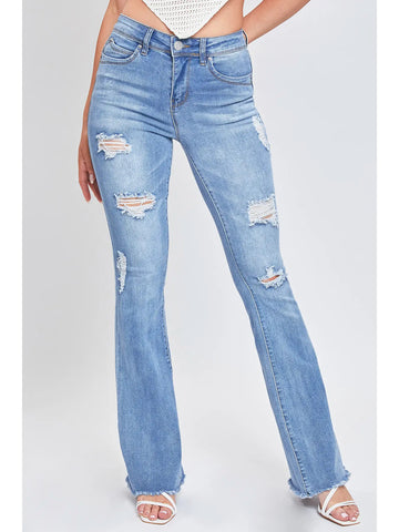 Fresno Flare Cropped Jeans
