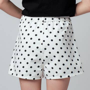 High Waisted Polka Dot Shorts