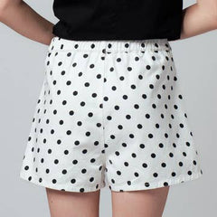High Waisted Polka Dot Shorts