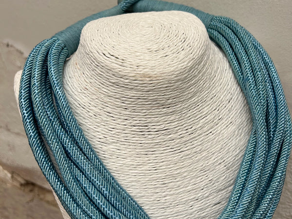 Slub - 8 Strand Necklace-Many Colors