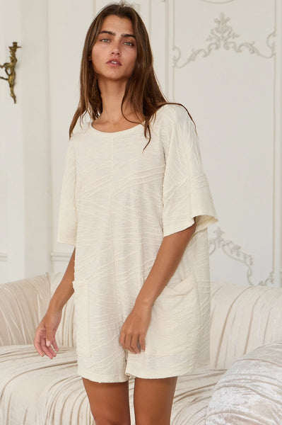 Free To Be Me Oversized Romper-Multiple Options