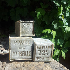 Authentic Au Savon de Marseille Soap Blocks - 4 Types