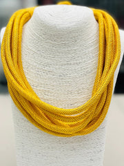 Slub - 8 Stand Necklace (13 Colors)