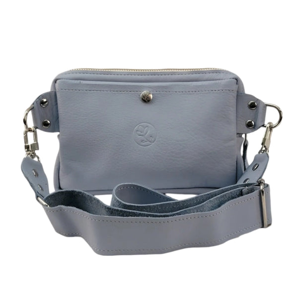 Bella Belt Bag in Chambray Leather | Upcycled Gucci