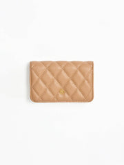 Mary Square Essential Quilted Wallet - 3 Colors