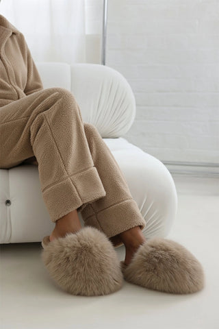 Willow Faux Fur Slippers