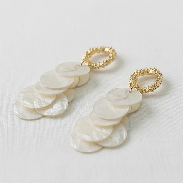 Capize Shell Earrings