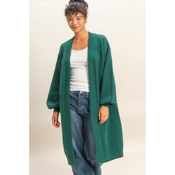 Car Length Cardigan - 2 Colors