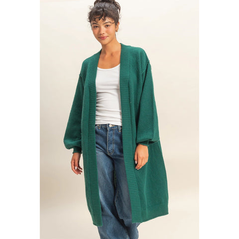 Car Length Cardigan - 2 Colors