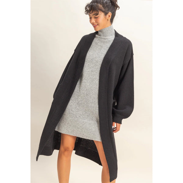 Car Length Cardigan - 2 Colors
