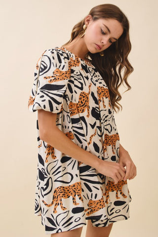 Cosmopolitan Leopard Dress