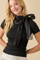 Danica Bow Sweater - 2 Colors