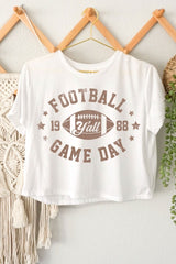 Football Cropped Tee