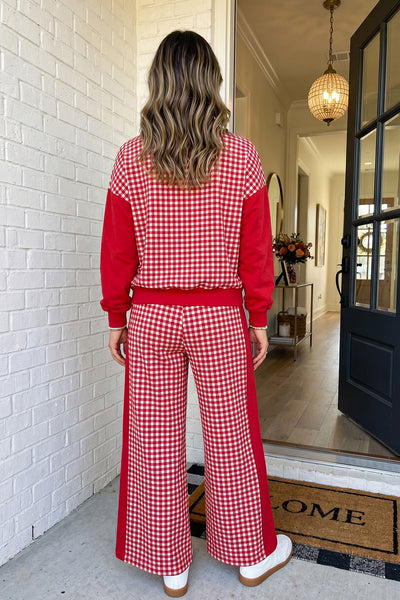 Classic Red Checkmate Set