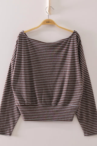 Carlie Striped Top