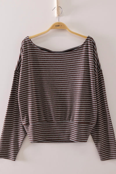 Carlie Striped Top