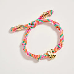 Lucky Charms Initial Bracelet
