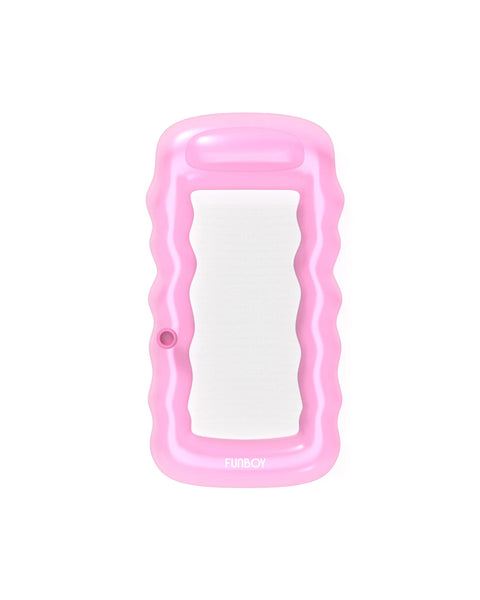 FUNBOY Clear Pink Mesh Lounger