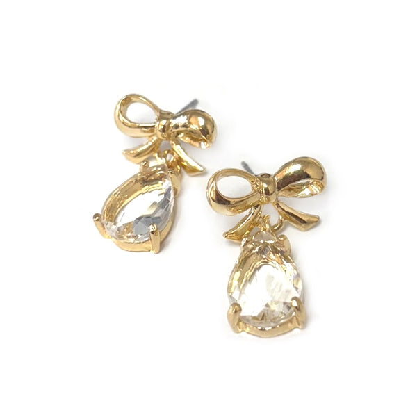 Bitsy Bow Earrings - 2 Colors