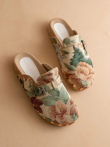 Toni Floral Clog