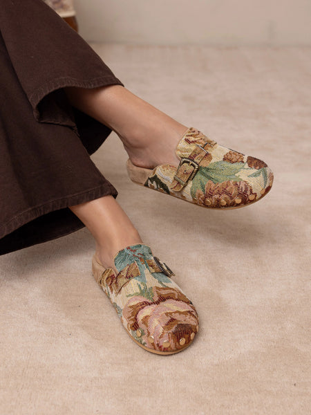 Toni Floral Clog