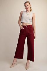 Collette Scalloped Pants