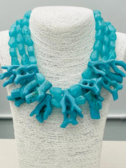 Coral Statement Necklaces - 3 Colors