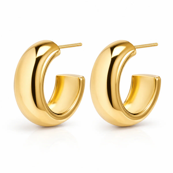 Ellie Vail Cosa Medium Hoop Earring