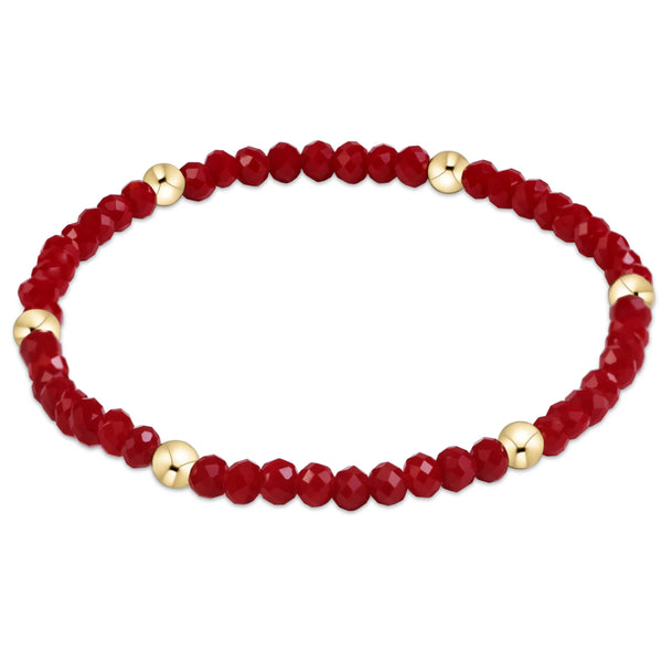 enewton gameday flirty presence bracelet - crimson