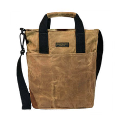 Waxed Canvas Crossbody Tote