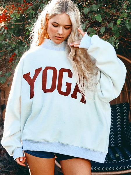 Pilates / Yoga Reversible Sweatshirt