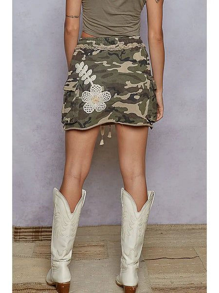 Free Republic Camo Skirt