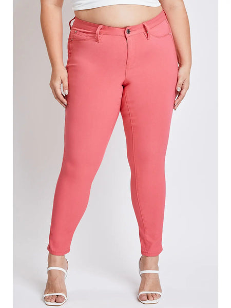 Poppy Colored Stretch Skinny Jeans - 5 Colors