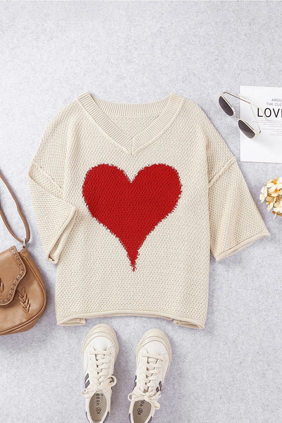 Big Heart Girl Sweater