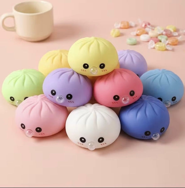 Viral Bubble Blowing Squishy Dumpling