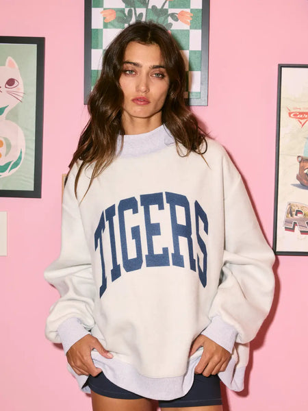 War Damn & Tiger Sweatshirt