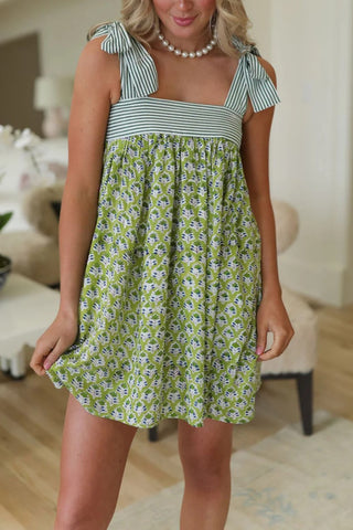 Odetta Floral Tie Dress