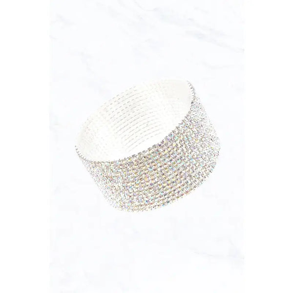 Lola Set of 15 Rhinestone Bracelets