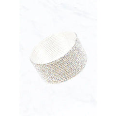 Lola Set of 15 Rhinestone Bracelets