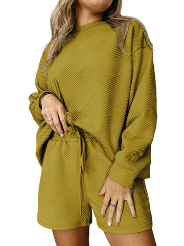 Toko Textured Shorts Sets - 2 Colors