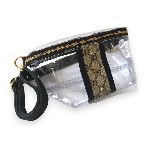 Britt Belt Bag in Vinyl Vogue, Leather | Upcycled Gucci