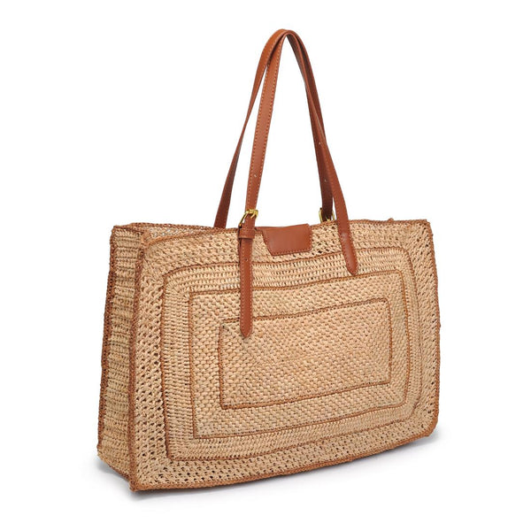Demi Raffia Tote