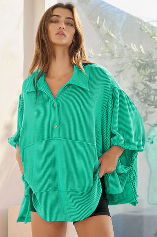 Coppenhagen Ribbed Top - 2 Colors