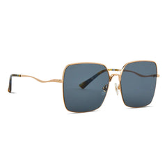 Diff Clara Gold + Grey Polarized Sunglasses
